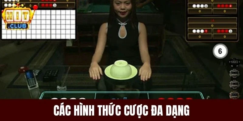 Các hình thức cược đa dạng